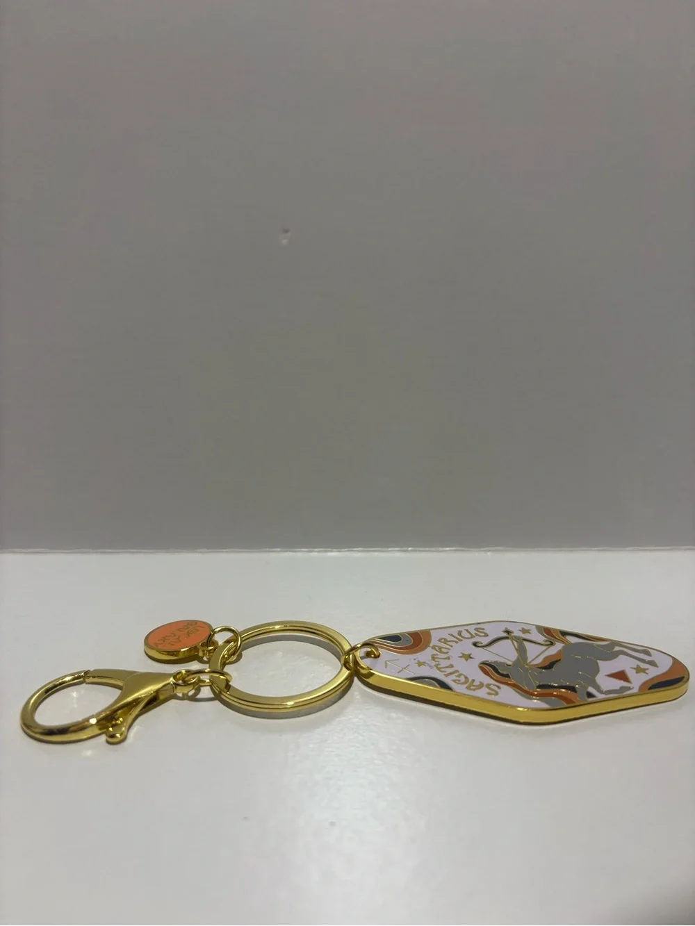 Sagittarius Zodiac Keychain Bag Charm